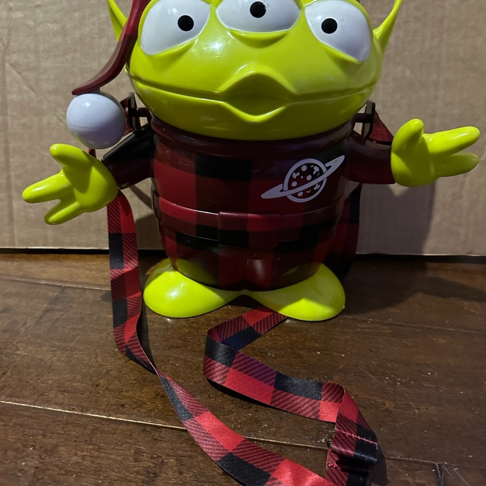 Disney Toy Story Alien Christmas Popcorn  Bucket